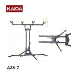 Kaida A28-7 Rod Pod Tripod for 4 Fishing Rods - Fish On Tackle Store