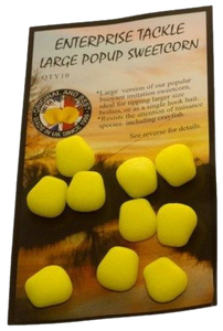 Enterprise Artificial Large Pop Up Midi Sweetcorn Yellow - Fish On Tackle Store