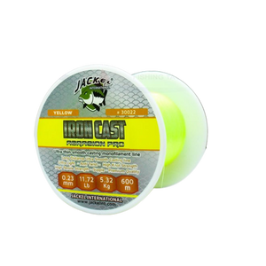 Jackel Iron Cast Yellow 600m Line - Fish On Tackle Store