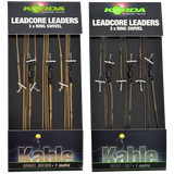 Korda Leadcore Leaders Lead Clip Ring Swivel - Fish On Tackle Store