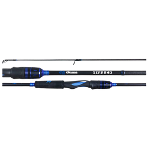 Okuma Serrano Blue Casting Rod - Fish On Tackle Store